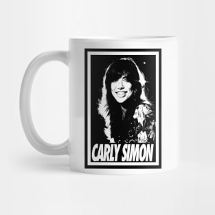 Carly Simon - Portrait retro Mug